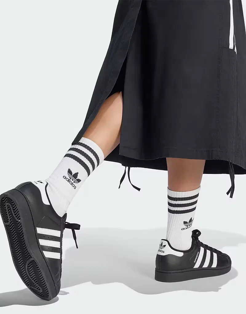 Юбка Adidas Originals Parachute, черный — фото 3