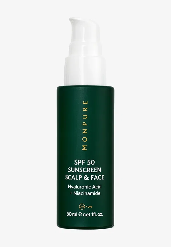 Солнцезащитный крем SPF 50 для кожи головы и лица - защита от солнца 30 мл Monpure — фото 2