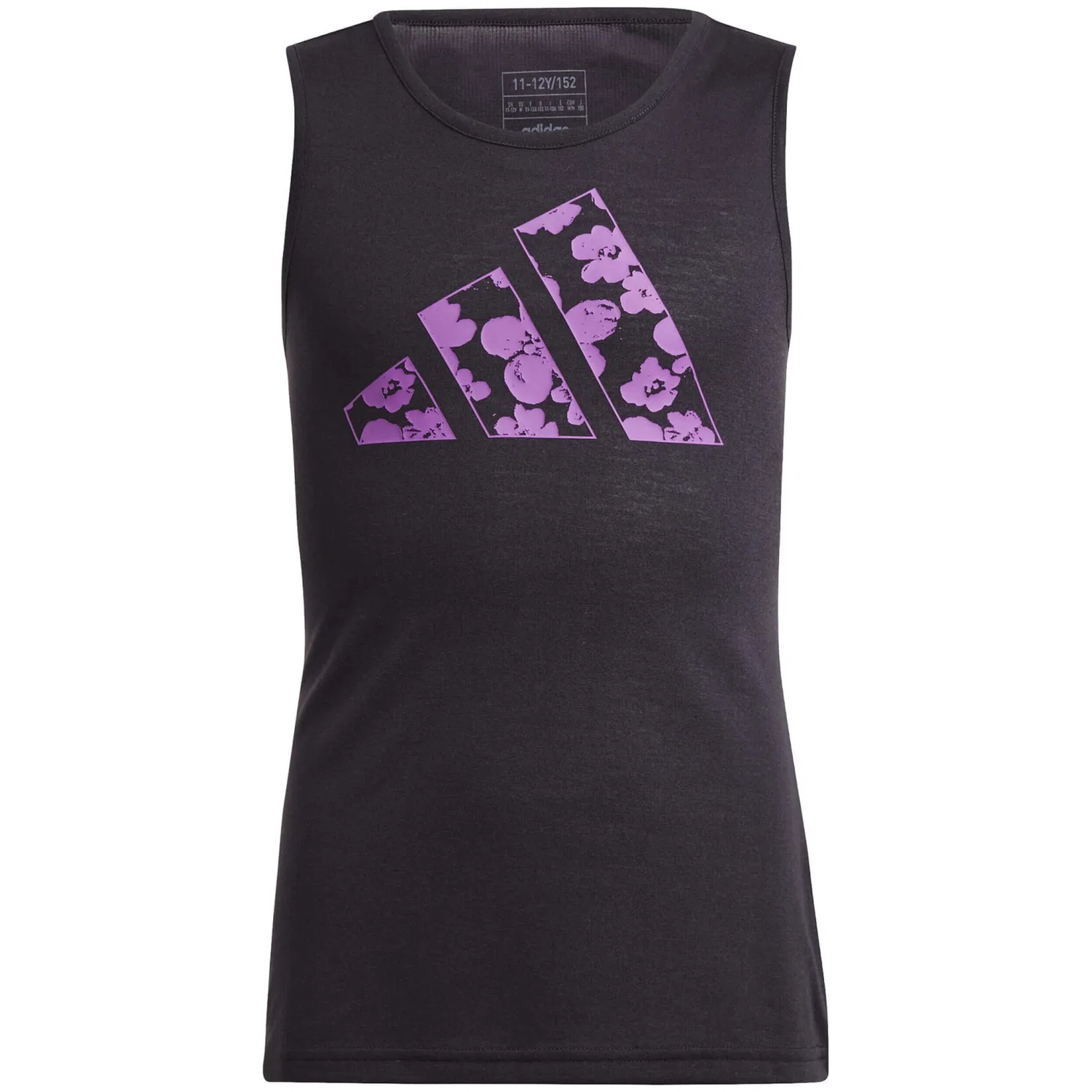 Детская майка на бретелях Adidas IY7068, Цвет: Schwarz