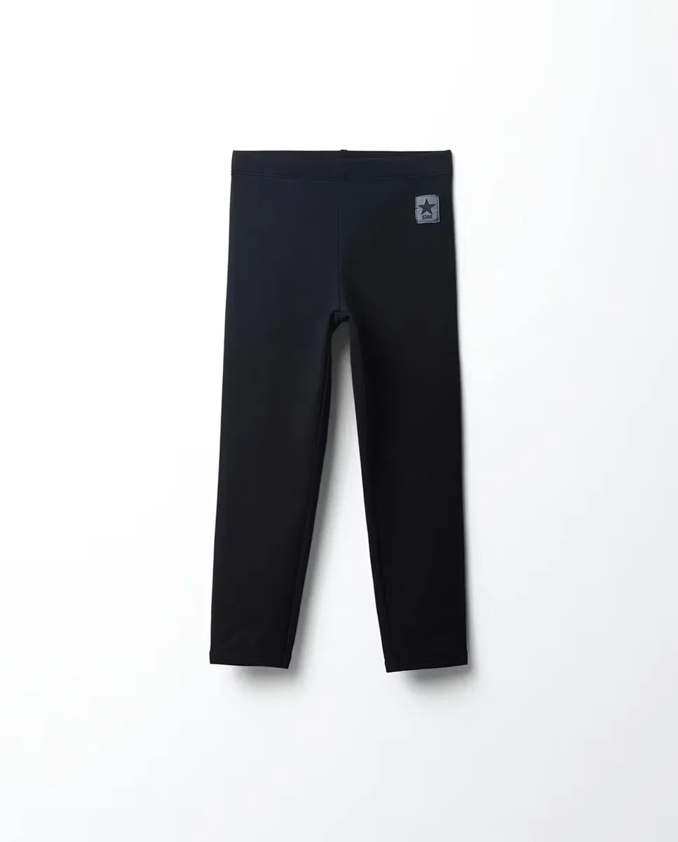 Детские штаны из флиса для девочек Sfera, Negro