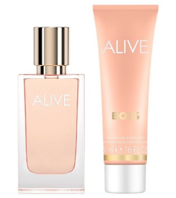 

Парфюмированная вода Hugo Boss Alive Woman 30 мл с лосьоном для тела 50 мл дубль