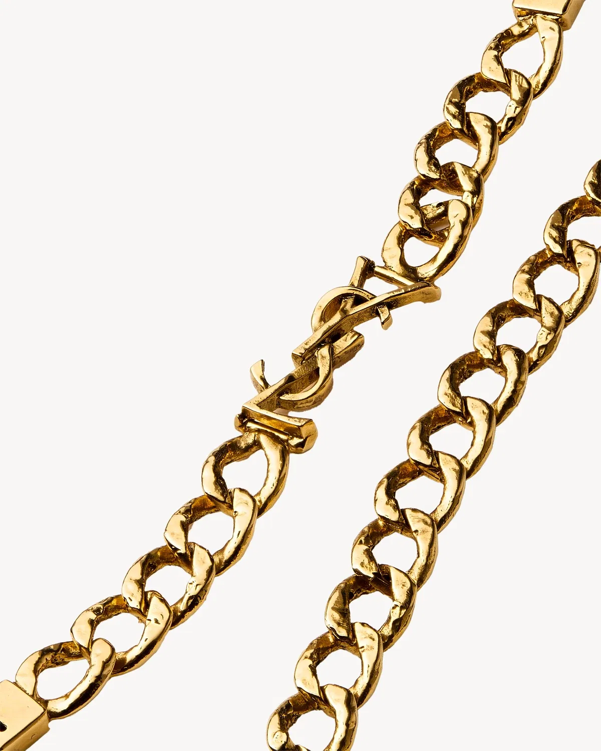 SAINT LAURENT Вязаное платье с открытой спиной CASSANDRE-chain — фото 4