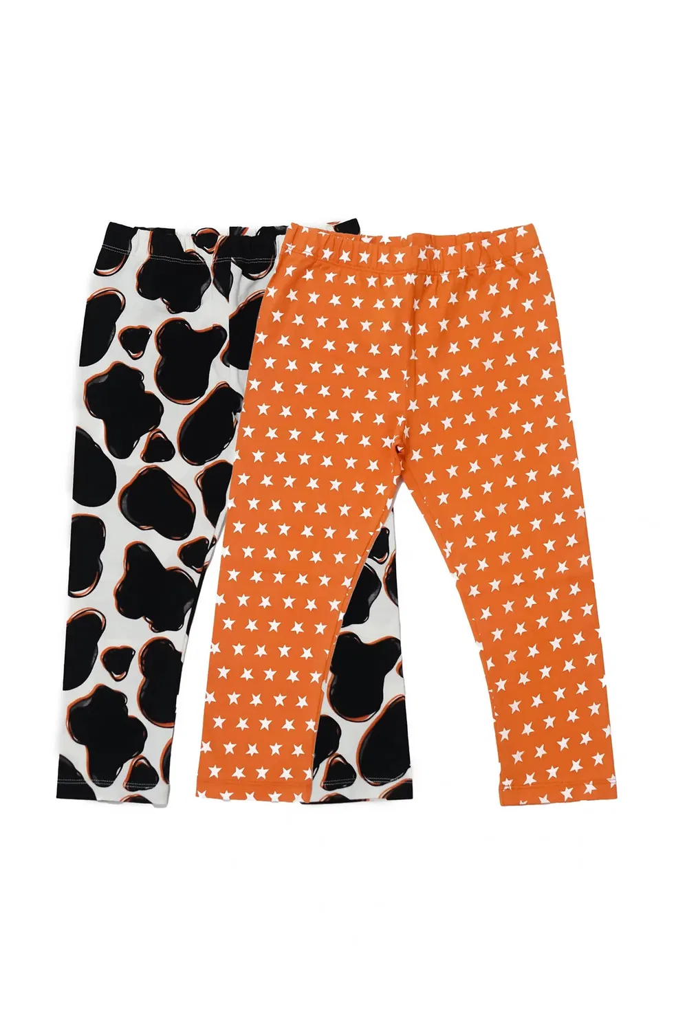 Детские леггинсы с принтом Orange Cow 2 Pack Lucy & Sam, Orange
