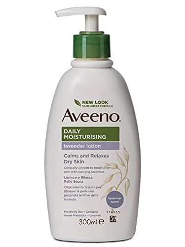 Увлажняющий крем для тела, Aveeno, 300 мл, Лаванда