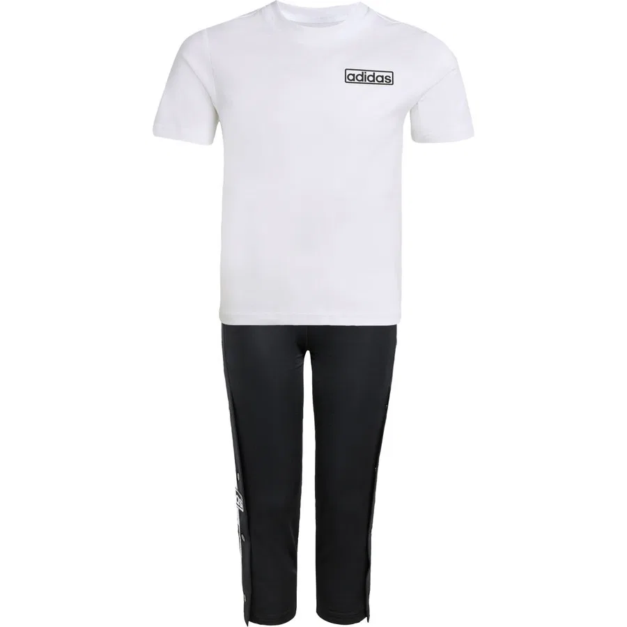 Комплект спортивной одежды Adidas Originals Adibreak T-Shirt, Бело-черный — фото 3