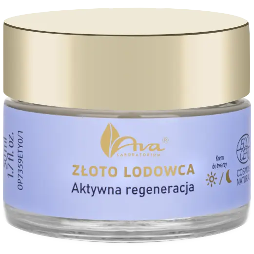 Масло для лица Ava — Złoto Lodowca регенерирующий дневной и ночной, 50 мл — фото 2