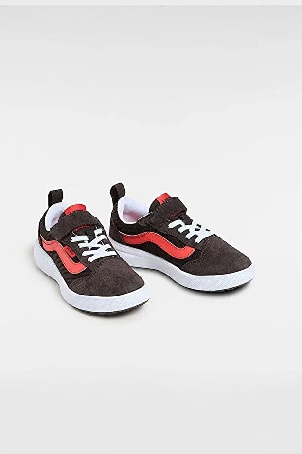 Детские кроссовки для девочек серые Ultrarange 66 v unisex kids' gray sneakers - vn000d17 Vans, Gray — фото 2