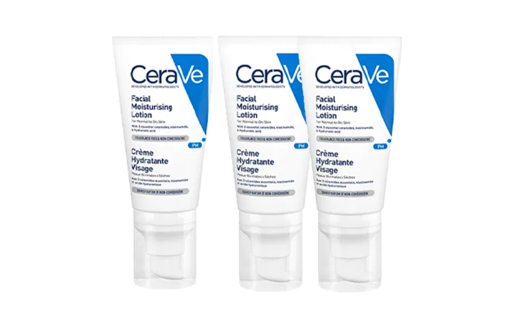 Женский лосьон для лица с ниацинамидом CeraVe Light Up PM, 52 мл*2, CeraVe — фото 4