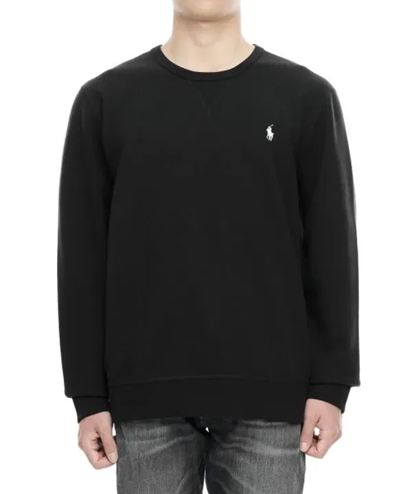Свитшот двойной вязки Polo Ralph Lauren, черный