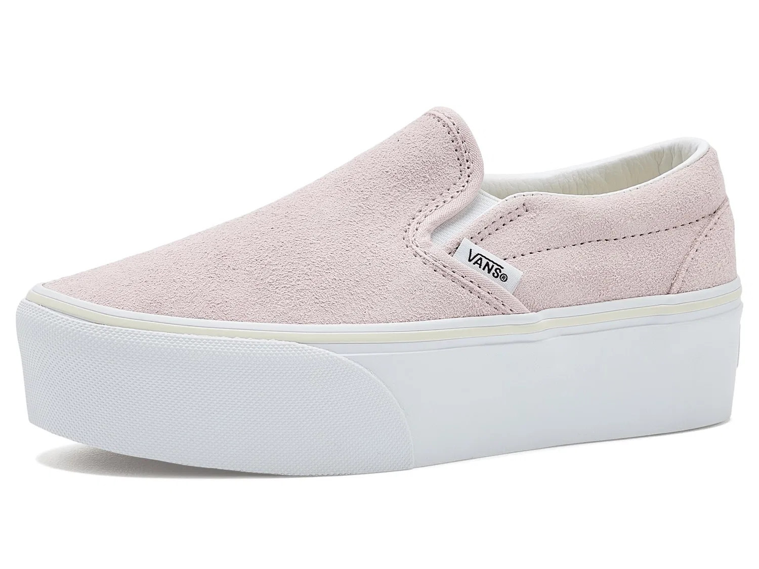 Классические накладные кеды Stackform (для детей постарше) Vans Kids, Neutrals Pale Petal Pink