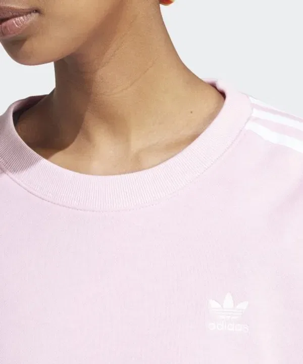 Свитшот женский, розовый, Adidas — фото 3