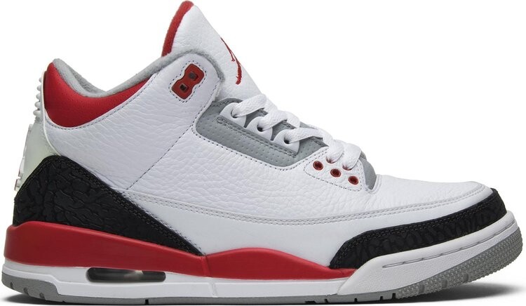 

Кроссовки Air Jordan 3 Retro Fire Red 2013, белый, Белый;серый, Кроссовки Air Jordan 3 Retro Fire Red 2013, белый