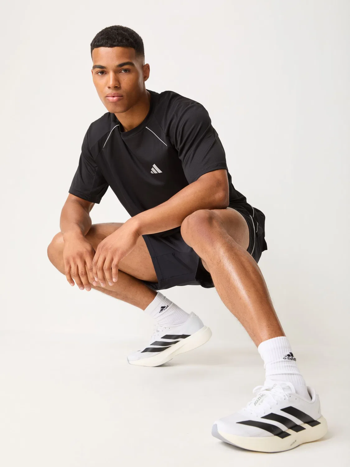 Футболка с влагоотводящей технологией Tech Apparel adidas, черный — фото 2