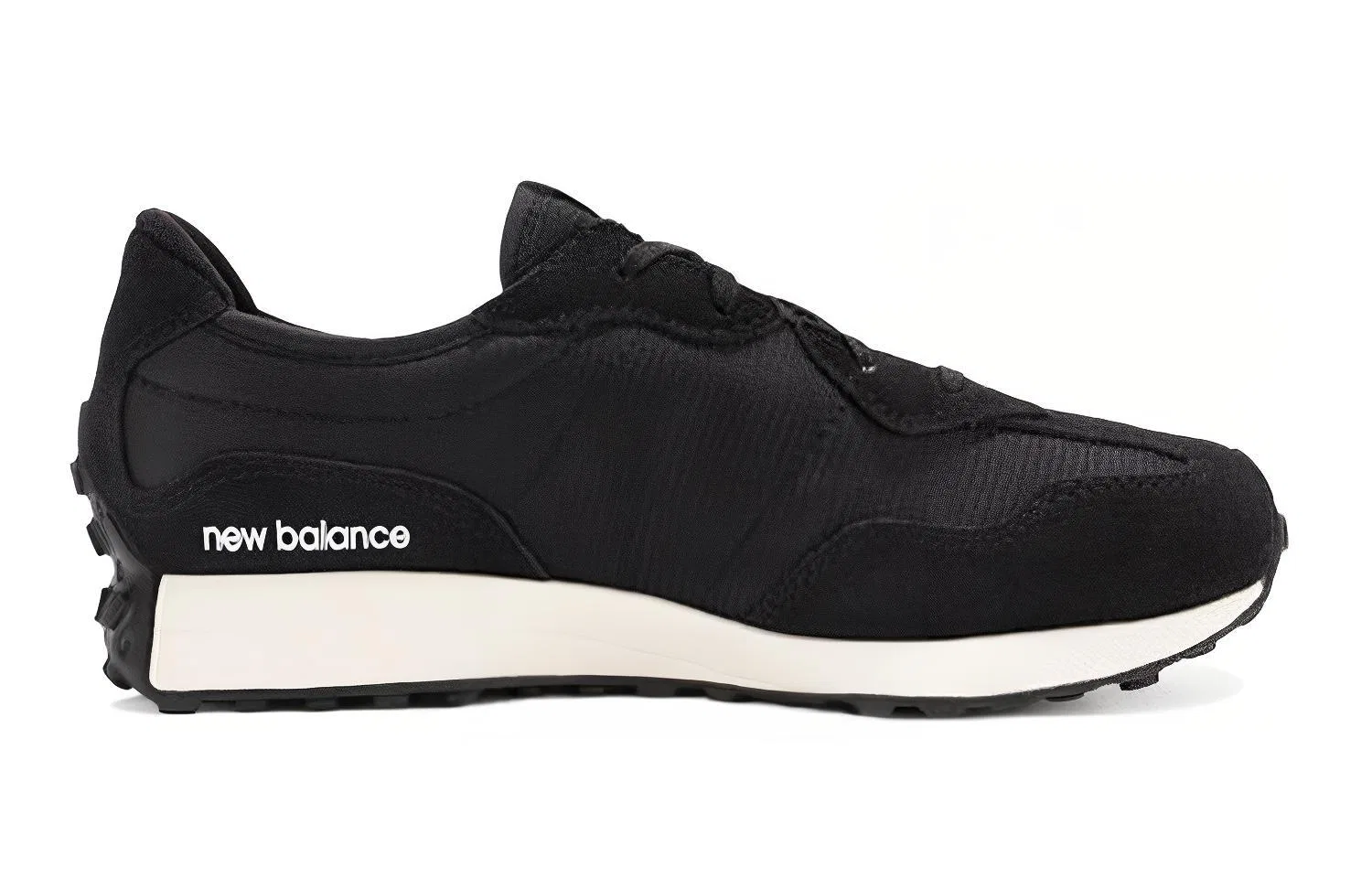 Детские кроссовки с асимметричным дизайном New Balance 327, Black — фото 3