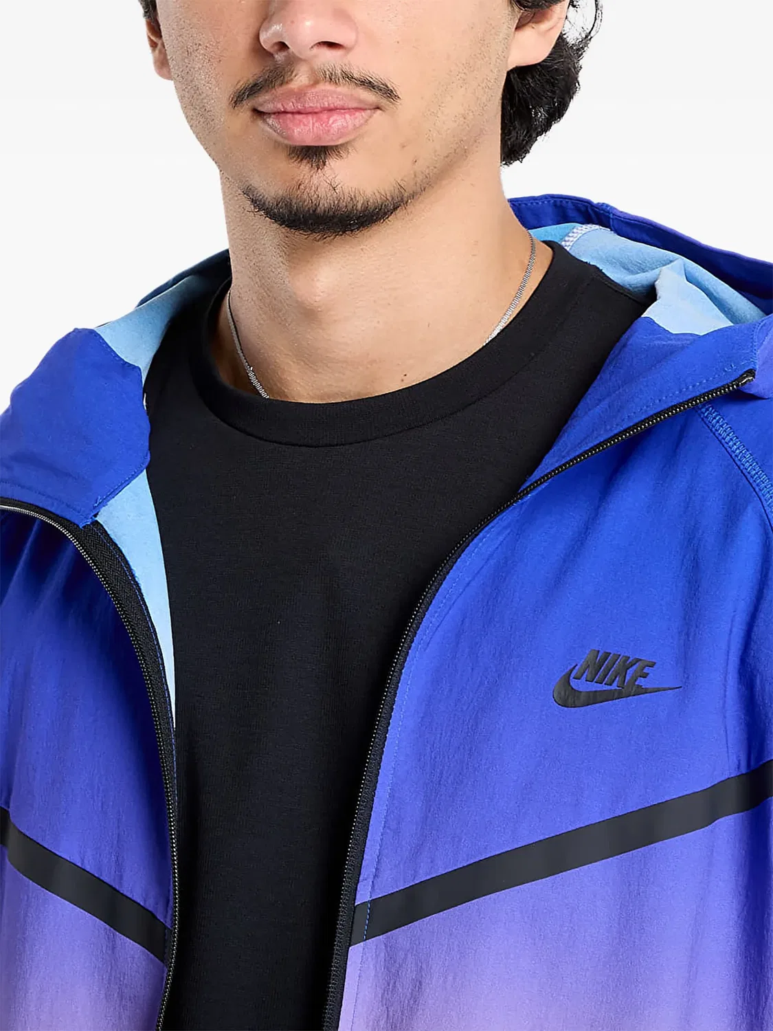 Куртка с капюшоном и застежкой на молнии Nike, многоцветный — фото 4