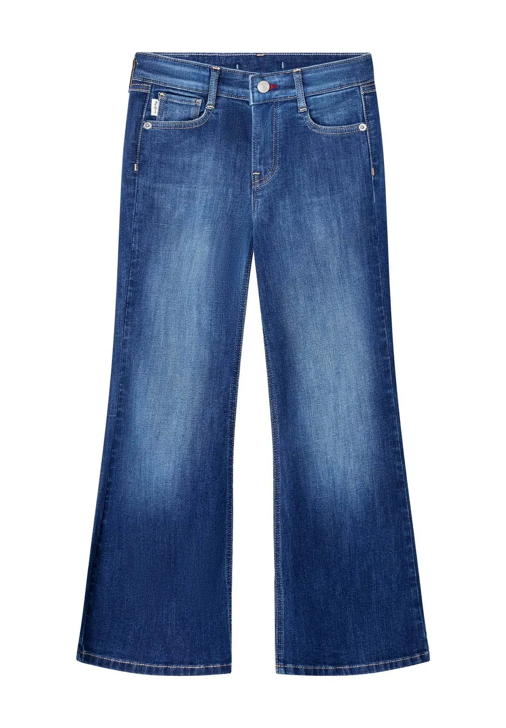 Узкие джинсы Willa винтажного синего цвета - джинсы-клеш Pepe Jeans, Denim
