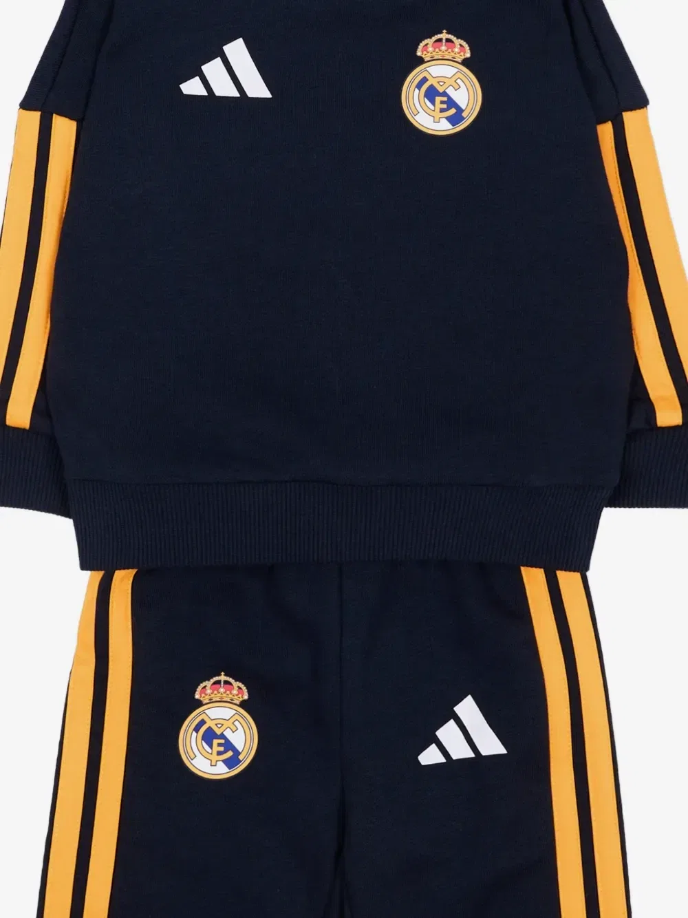 Спортивный костюм с логотипом Real Madrid DNA adidas Kids, синий — фото 4