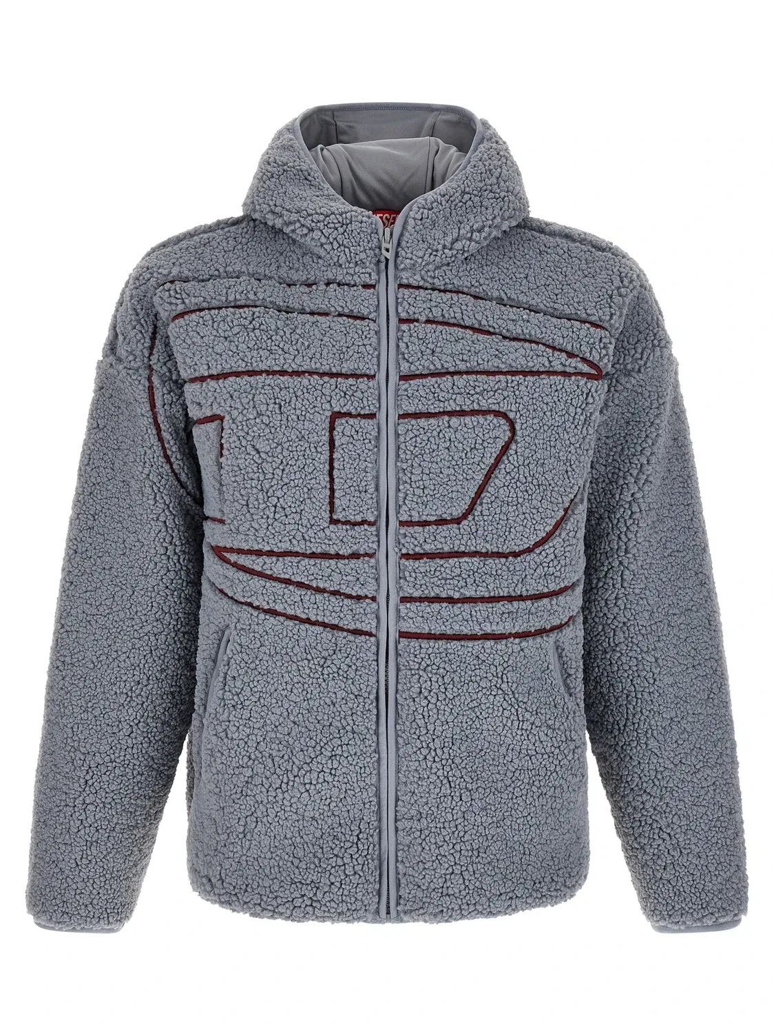 Худи Teddy S-zat DIESEL, серый