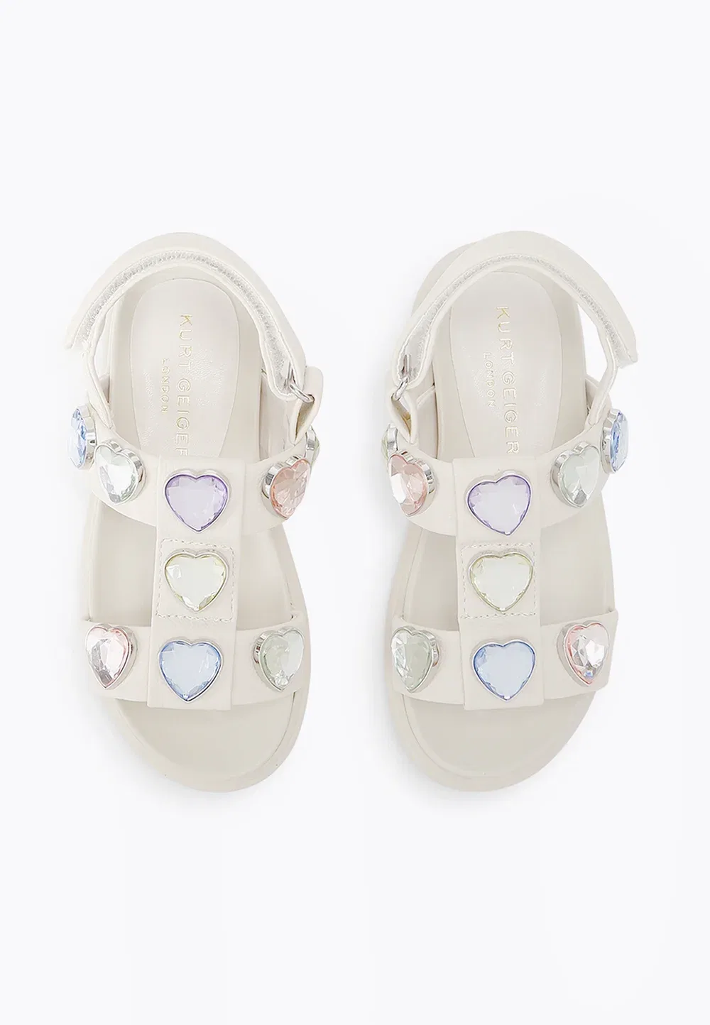 Миниатюрные кристаллы Орсона - сандалии Kurt Geiger London, Bone Comb — фото 3