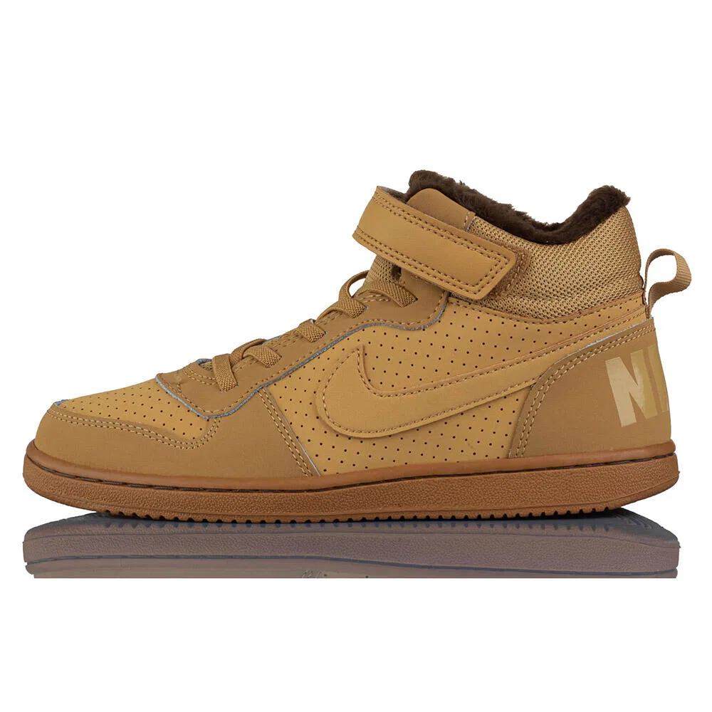 Детские спортивные ботинки Nike Court Borough Mid Wtr Psv, Braun — фото 3