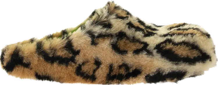 

Кроссовки Marni Wmns Fussbett Sabot Leopard, коричневый