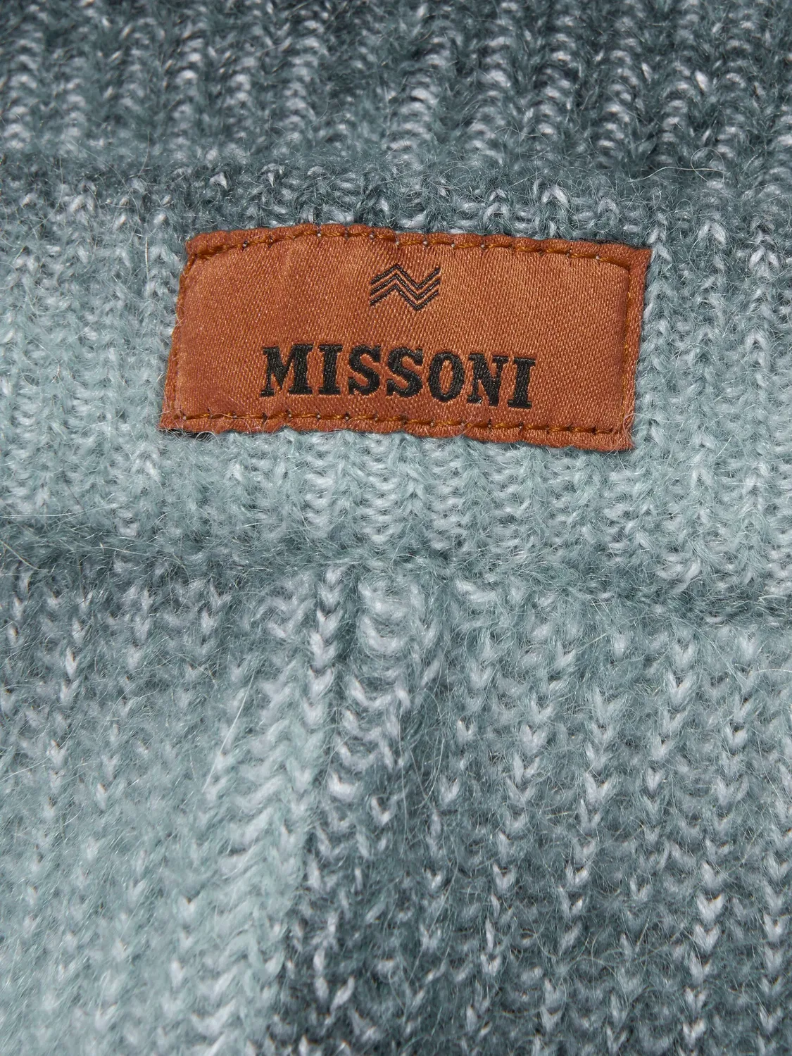 Трикотажные брюки с эффектом омбре Missoni, серый — фото 2