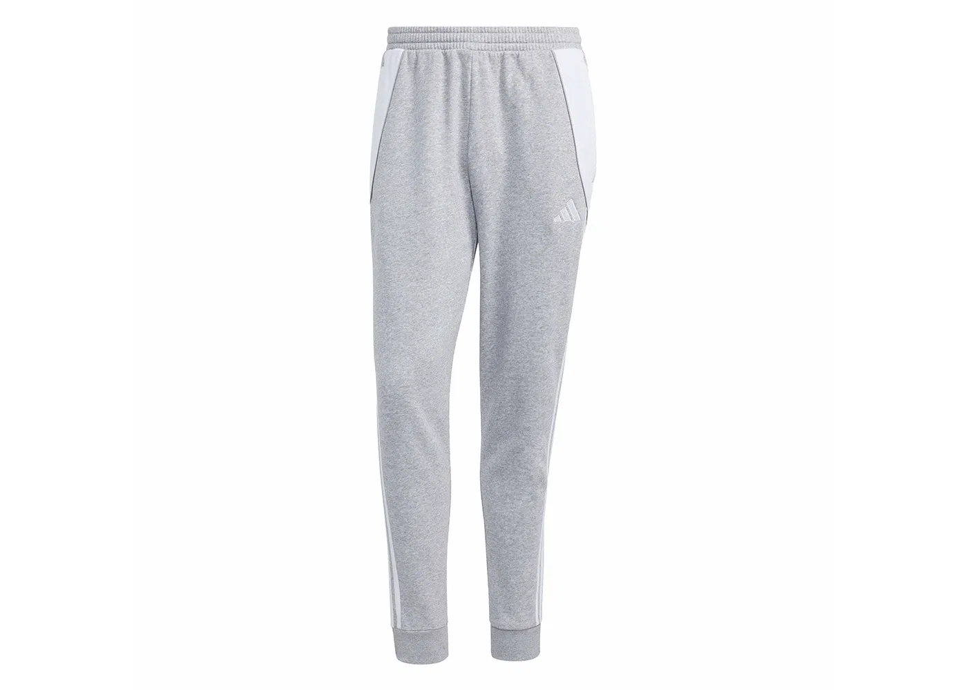 Мужские спортивные штаны с длинными штанинами Adidas Tiro 24, Medium Grey Heather/White