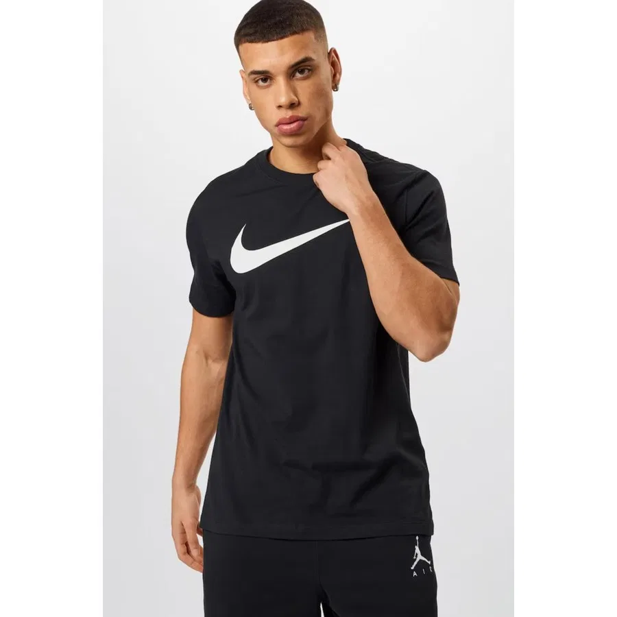 Футболка с коротким рукавом Sportswear Clup Swoosh Nike, Черный