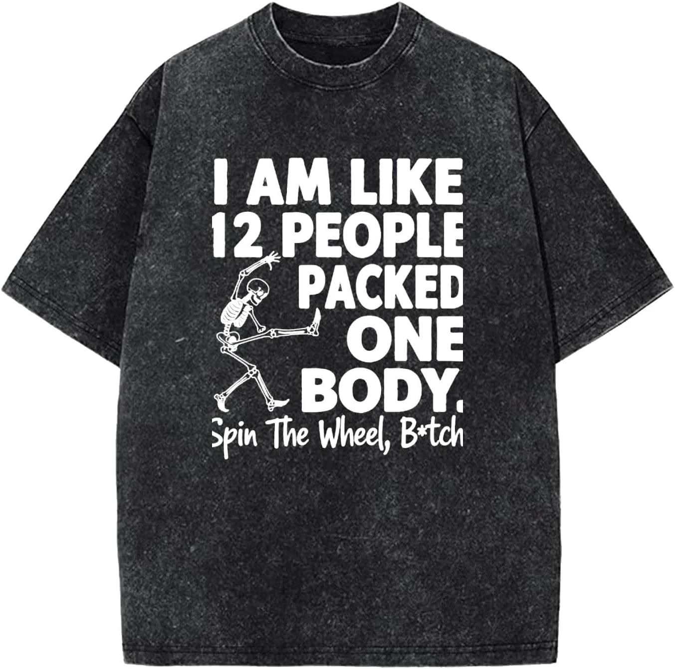 Мужская футболка с принтом Shirt-004, Wash Black