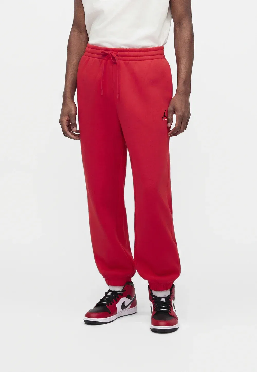 Брюки с манжетами - спортивные штаны Jordan, University Red/Black