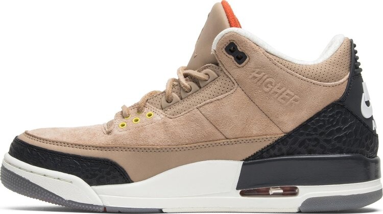 Кроссовки Air Jordan 3 Retro JTH NRG Bio Beige, коричневый — фото 3