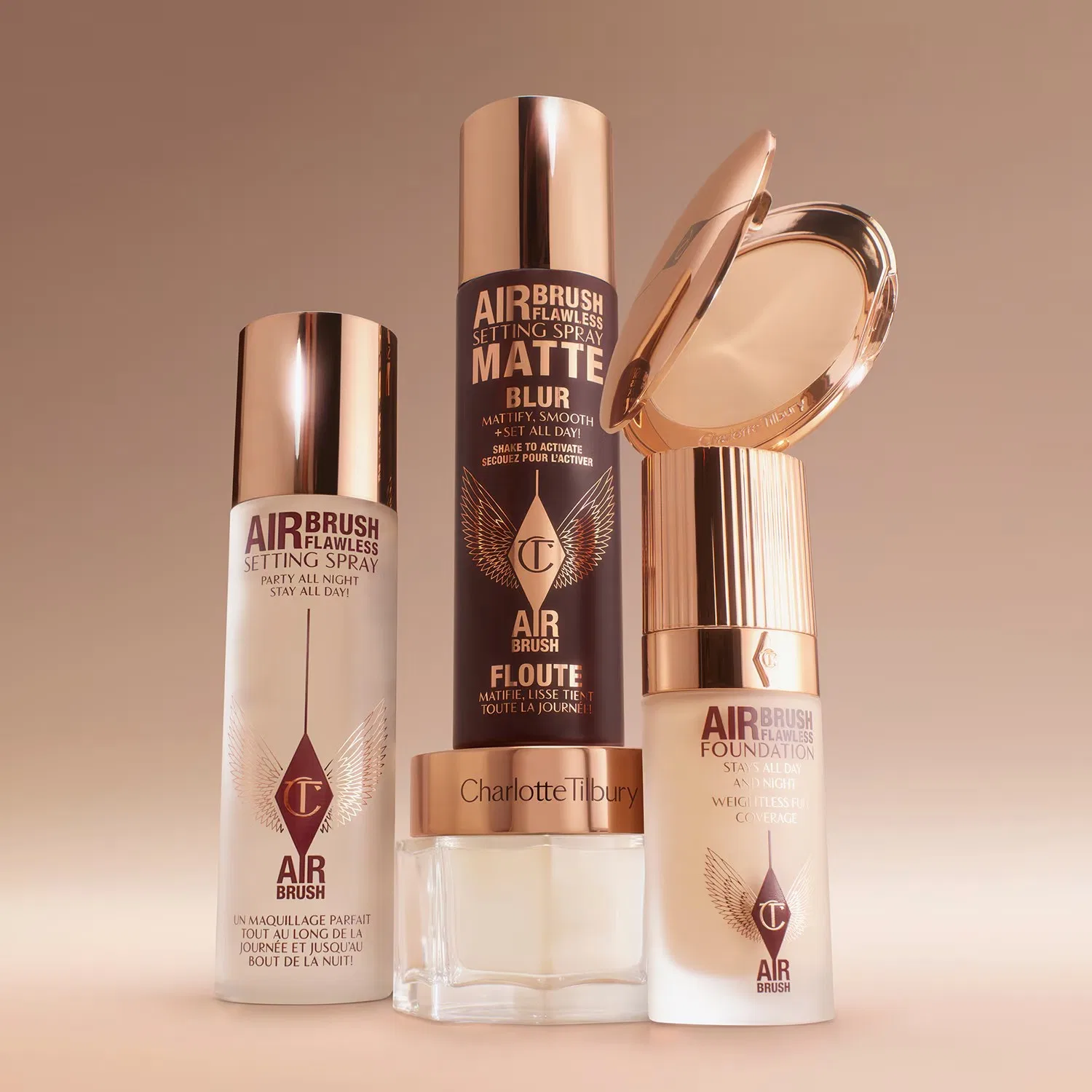 Тональная основа с воздушным финишем Airbrush Flawless Foundation CHARLOTTE TILBURY, 30 мл, 1 Cool — фото 4