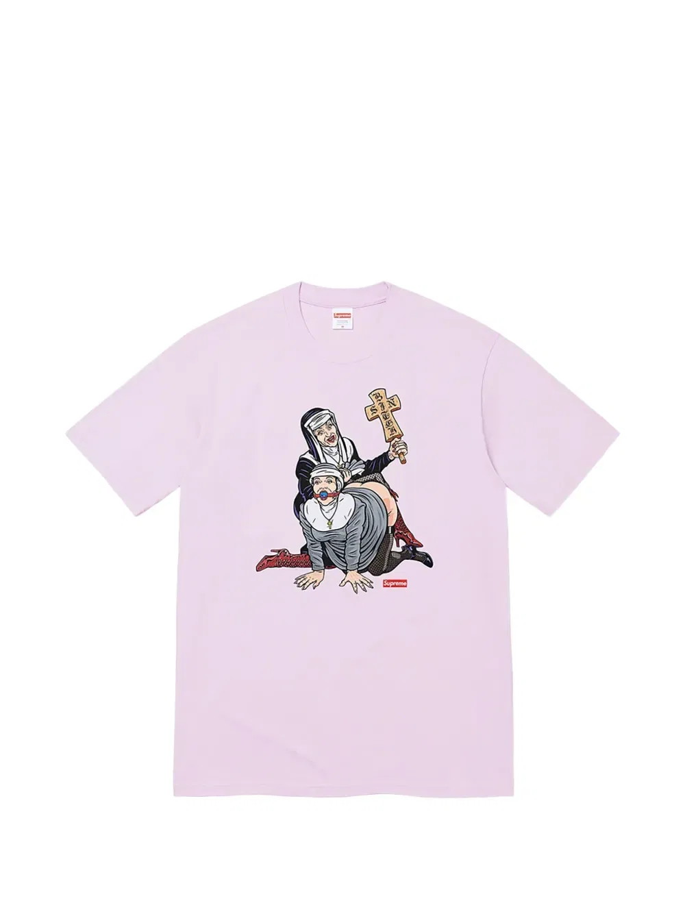 Футболка Nuns Supreme, светло-фиолетовый