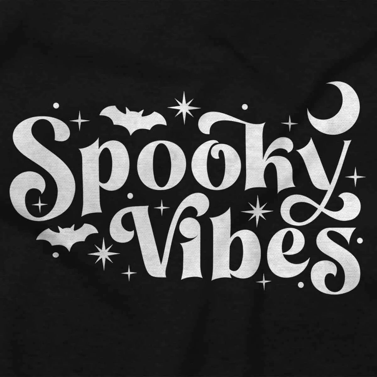Детское боди-комбинезон с коротким рукавом Halloween Whimsical Witch Vibes Brisco Brands, Black — фото 2