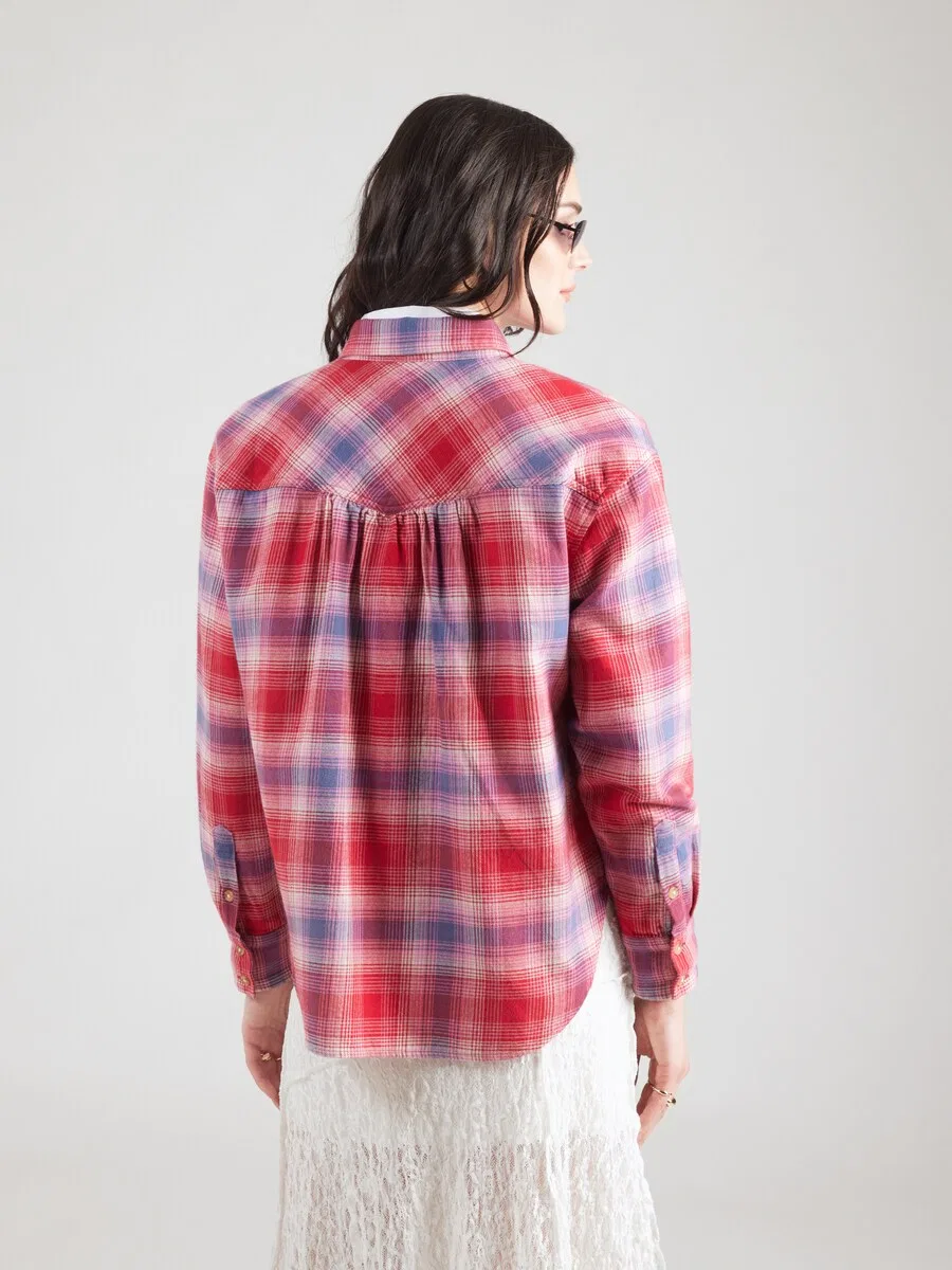 Блузка LEVI'S красного цвета — фото 4