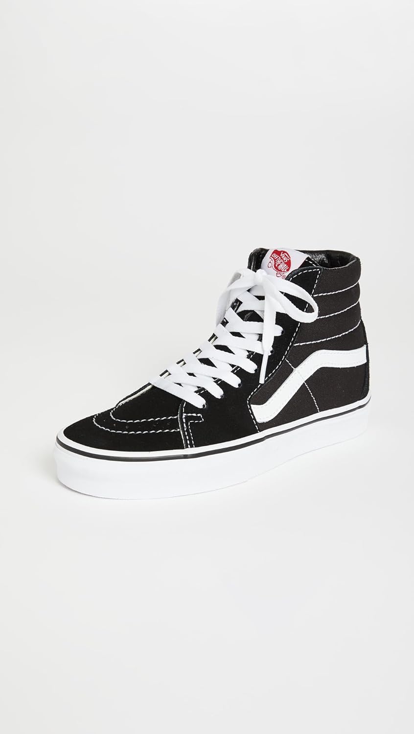 Vans женские кроссовки UA SK8-Hi Tapered Stackform, Black/Black/White — фото 2