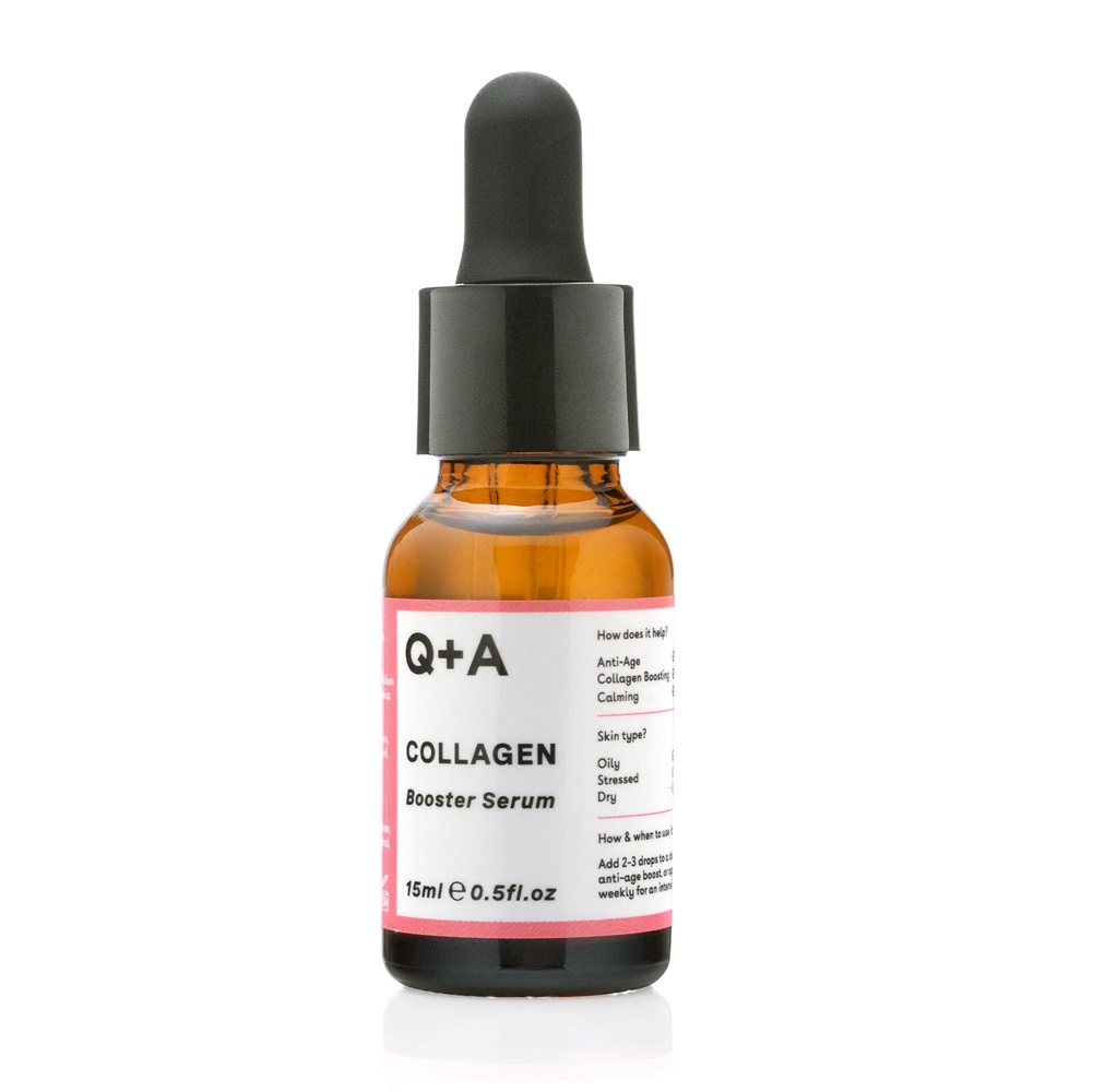

Сыворотка для лица с коллагеном collagen booster serum Q+A, 15 мл