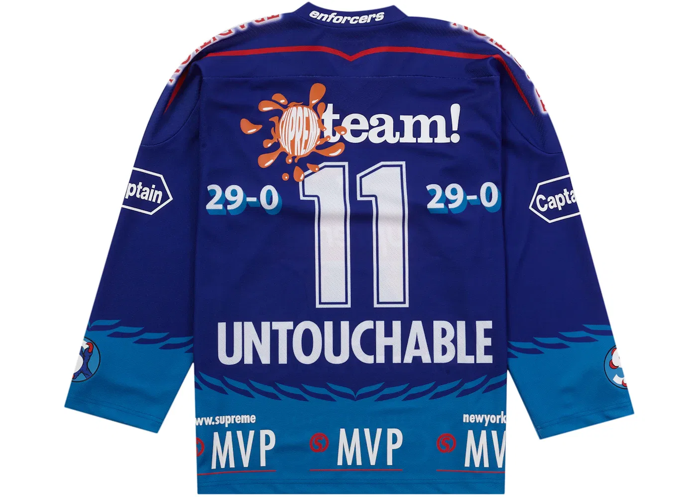 Мужская джерси Supreme Eagle Moto Jersey, Royal — фото 2