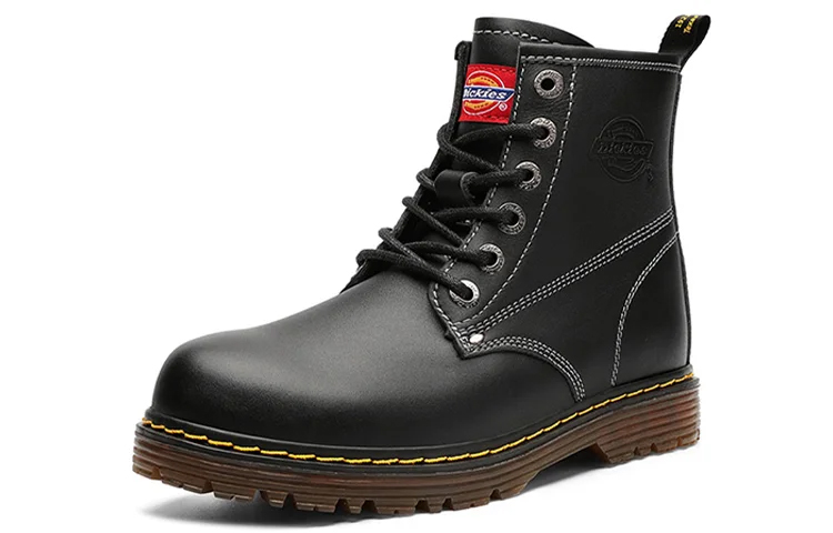 Мужские кожаные ботинки Dickies Martin на шнуровке — фото 2