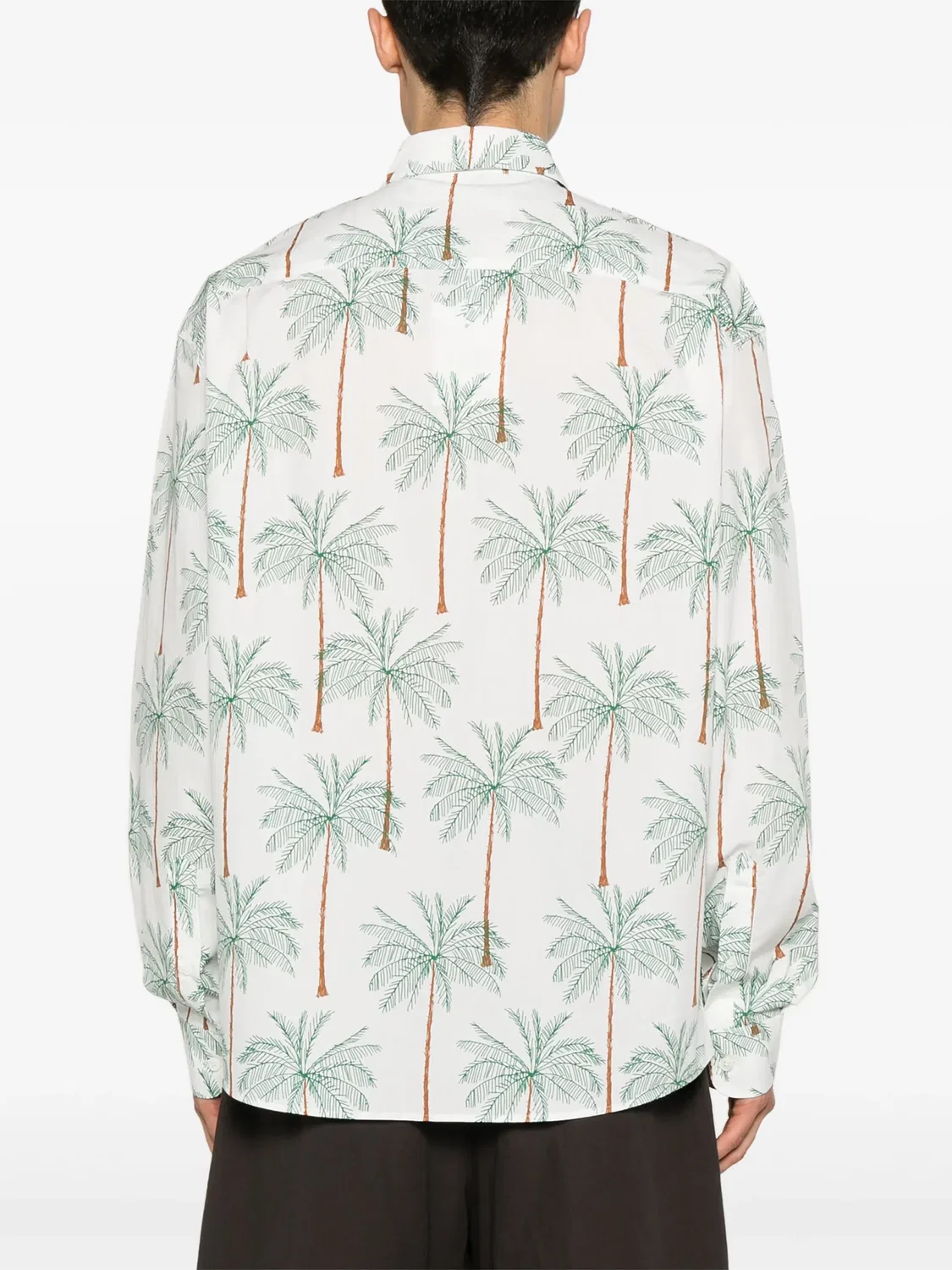 Рубашка La Chemise Simon Jacquemus, белый — фото 3