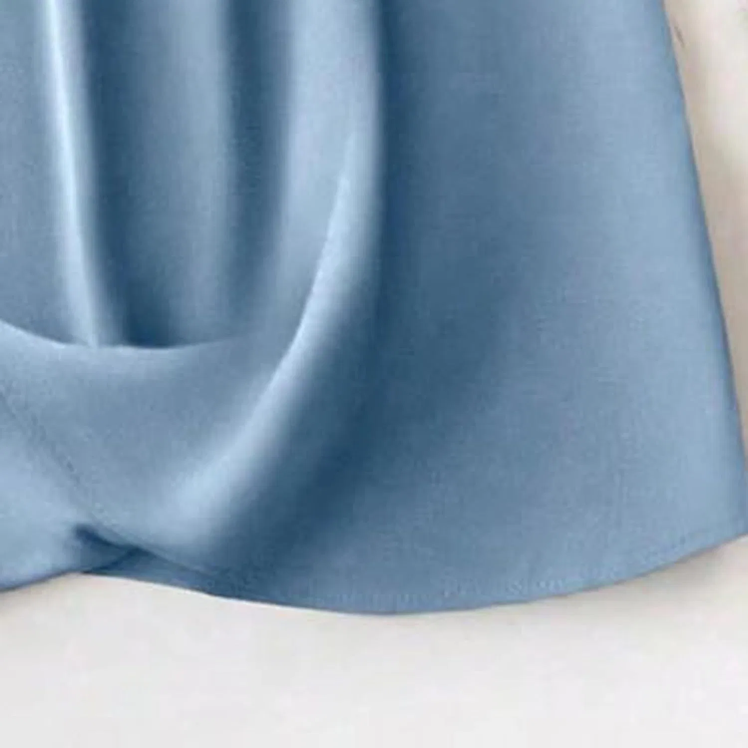 Женское повседневное миди-платье с пуговицами, Light Blue — фото 2