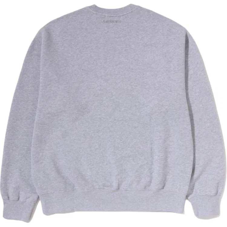 Детский свитшот с круглым вырезом FW26 A BATHING APE, Gray — фото 3