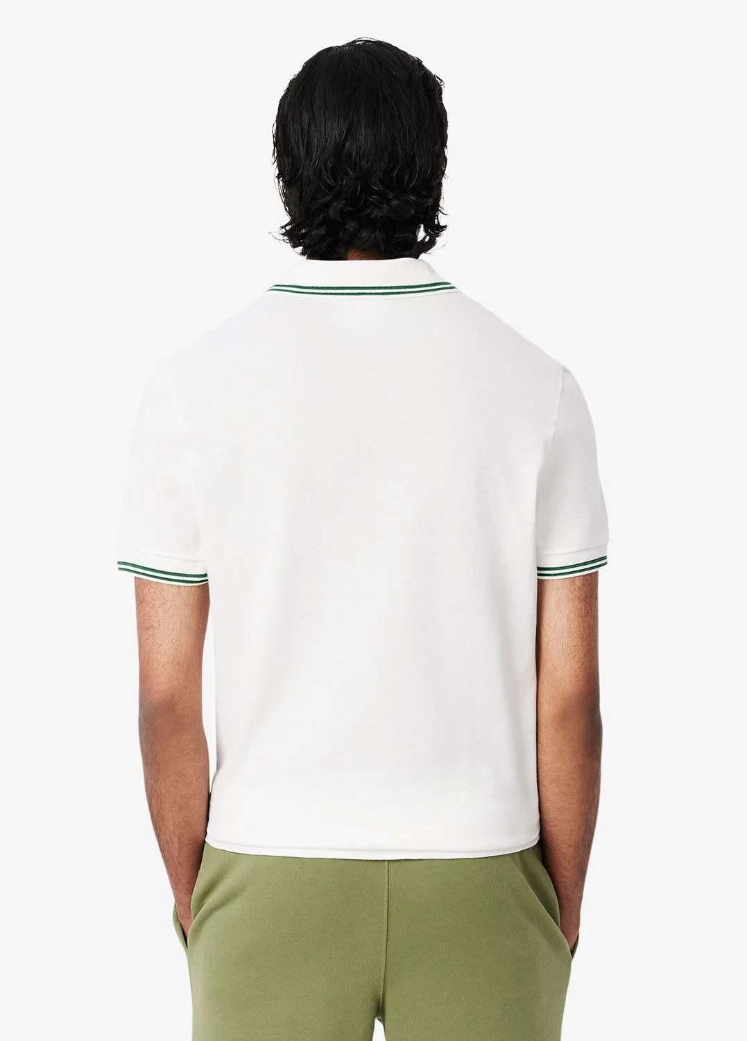 Поло Lacoste L.12.12 Regular Fit, белый — фото 2