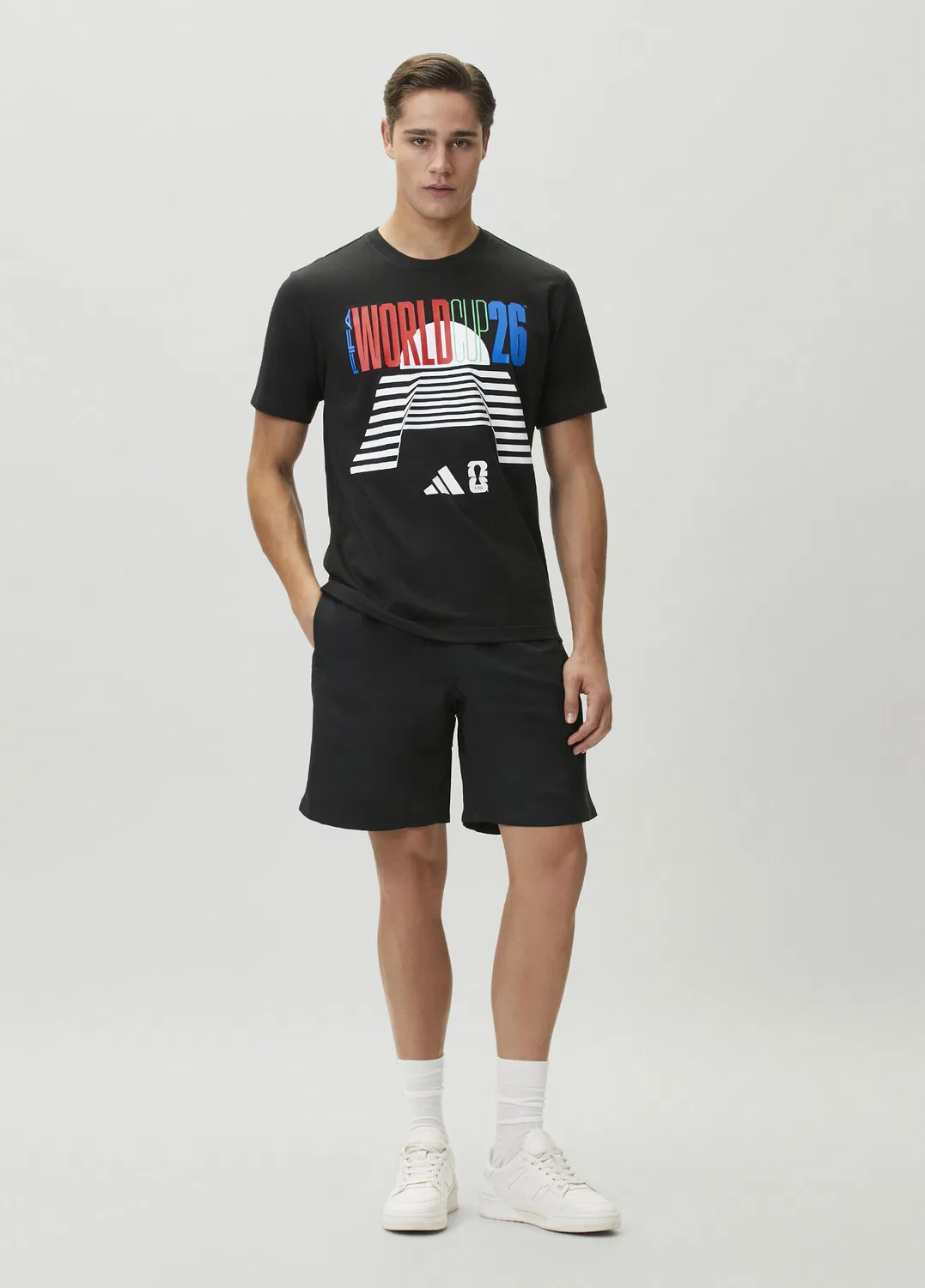 Футболка FIFA World Cup 26 Tour Adidas, черный — фото 2