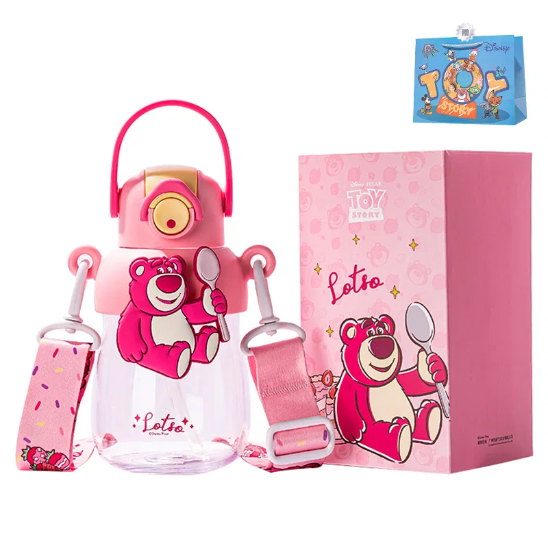 Детская кружка с изображением Лотсо и сумкой для покупок, 650 мл, Disney, Lotso+Shopping Bag