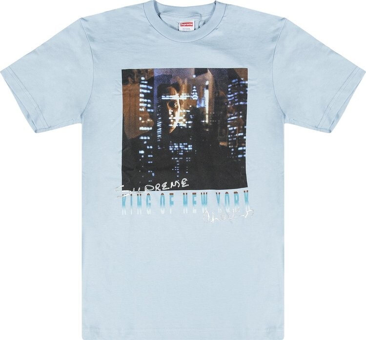 

Футболка Supreme King Of New York T-Shirt 'Light Blue', синий