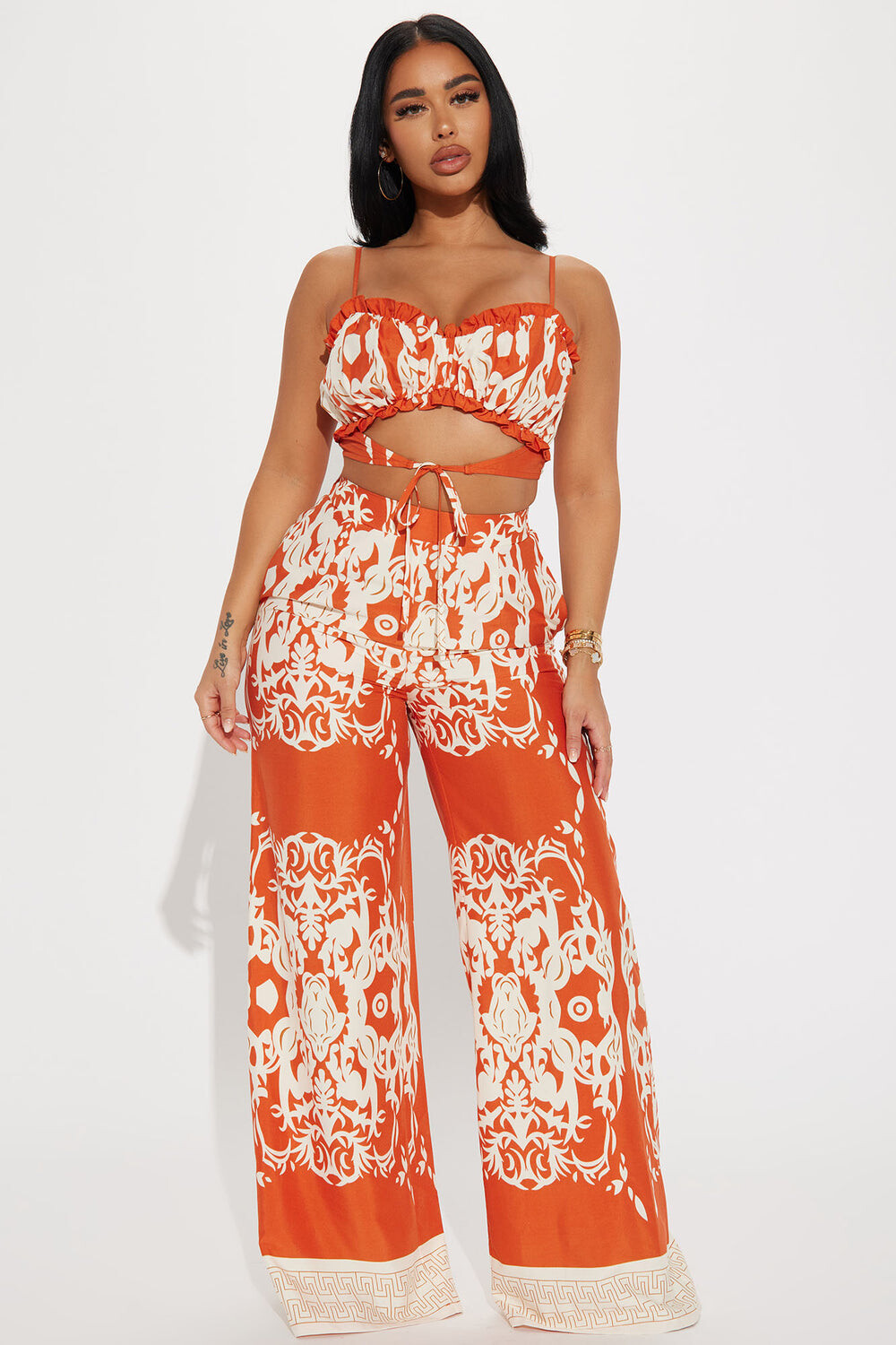 

Брюки Fashion Nova MTP5281FN, оранжевый
