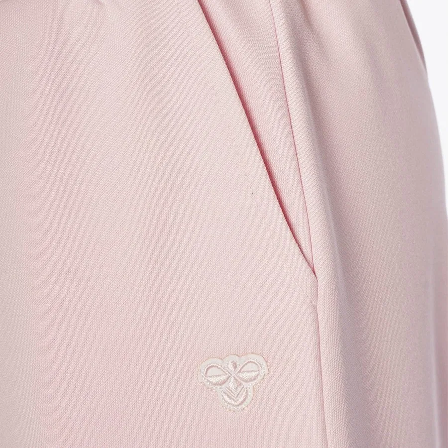Спортивные штаны для мальчика с утягивающим поясом Hummel Stoke, Розовый — фото 4