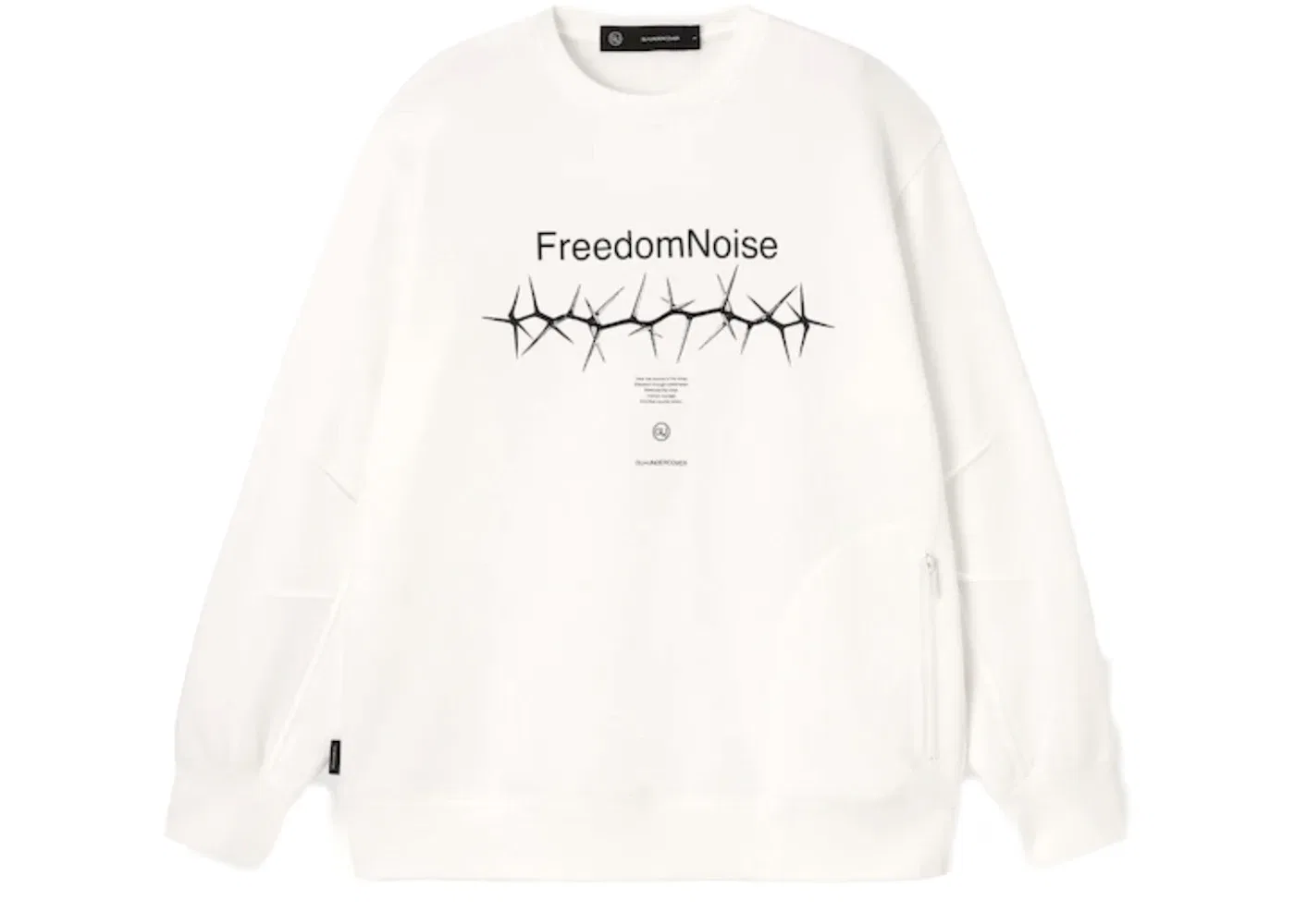 Мужской свитшот с принтом Graphic Sweatshirt Uniqlo, White