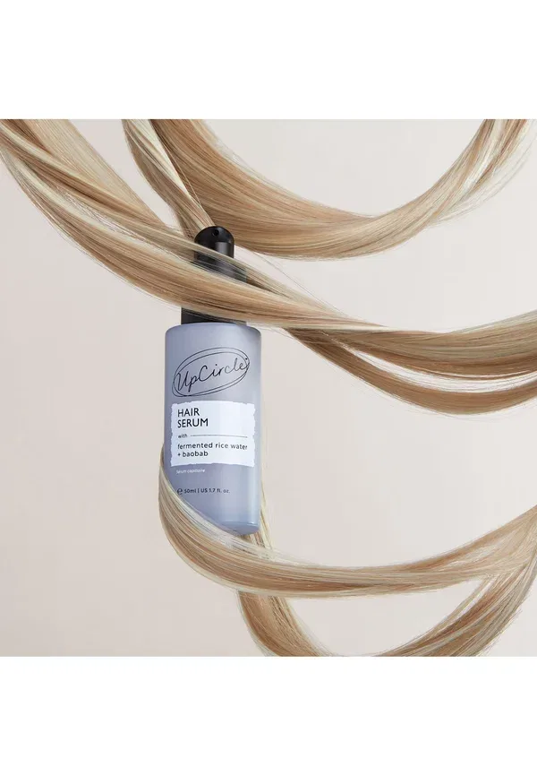 Сыворотка для волос Hair serum with fermented rice water + baobab, Upcircle 50 мл — фото 3